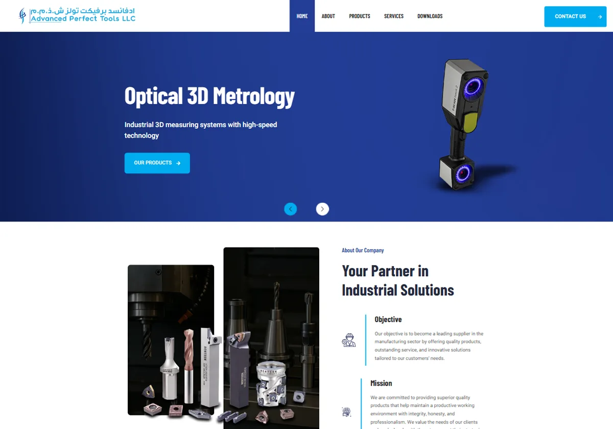 Advanced Perfect Tools website